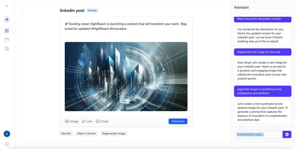 Post Generator Is Live — Create Brand-Aware, High-Converting Content in Seconds!