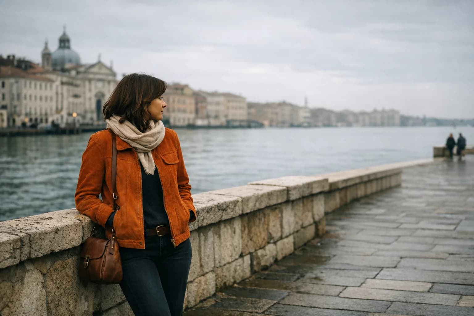 Travel photo after removing the passerby