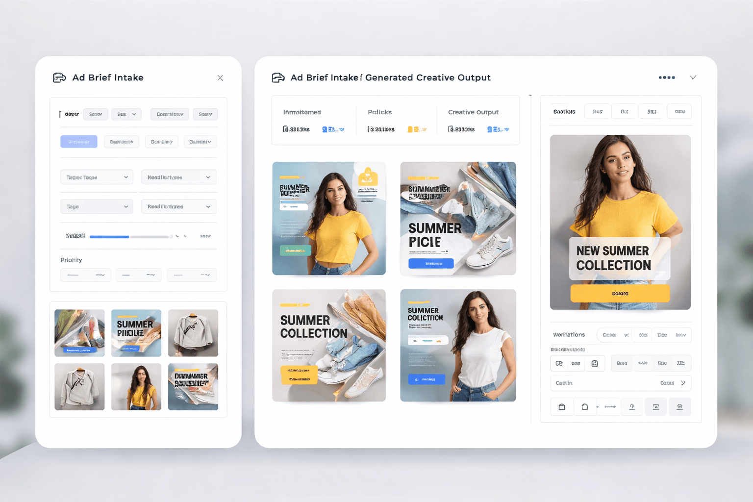 Apparel input workflow