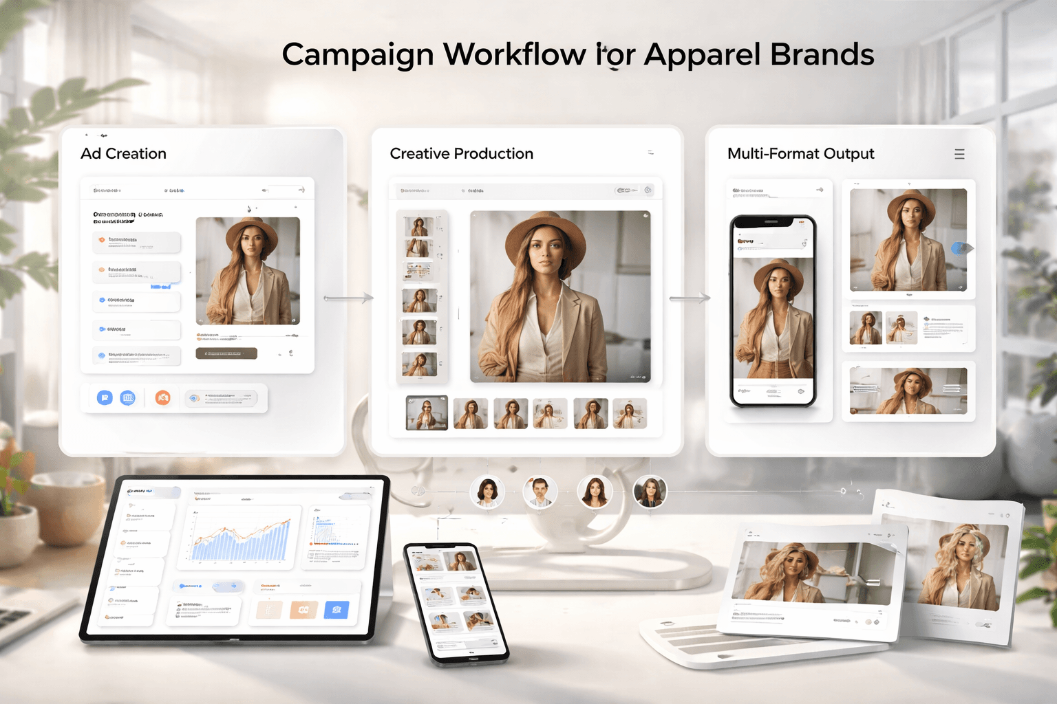 AI Visual Creatives for Apparel