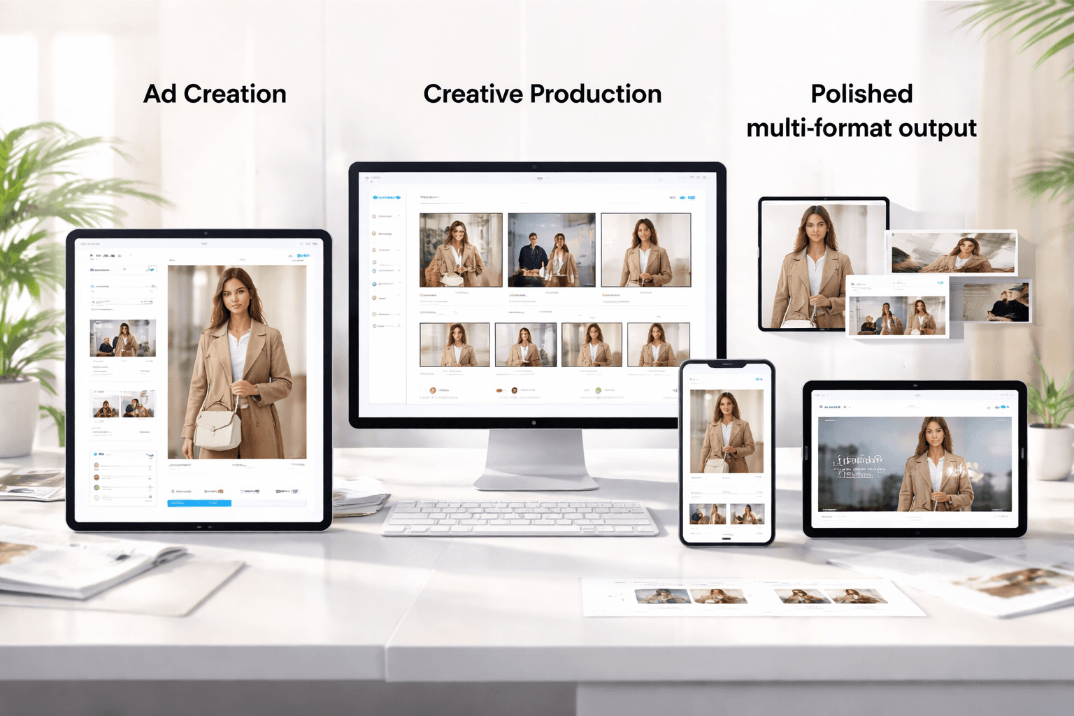 Multi-Platform Apparel Ads