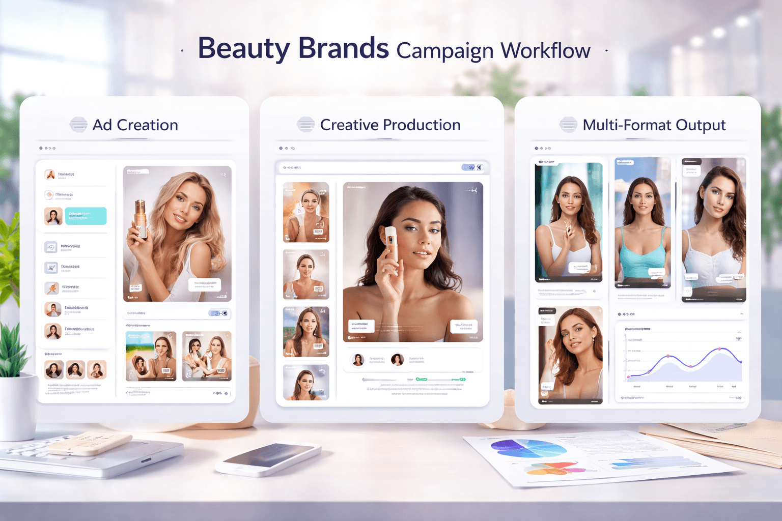 UGC-Style Videos for Beauty