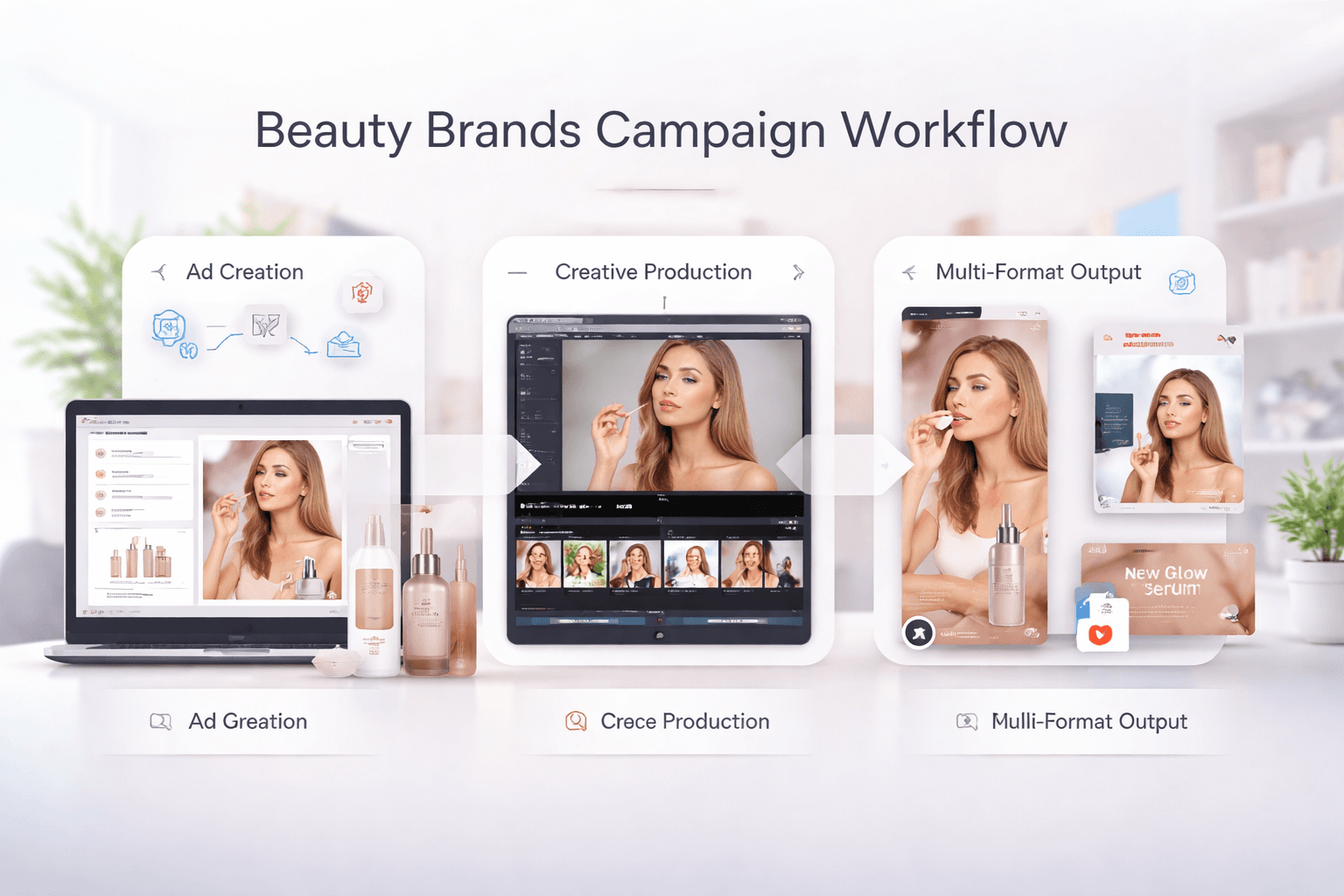 Multi-Platform Beauty Ads