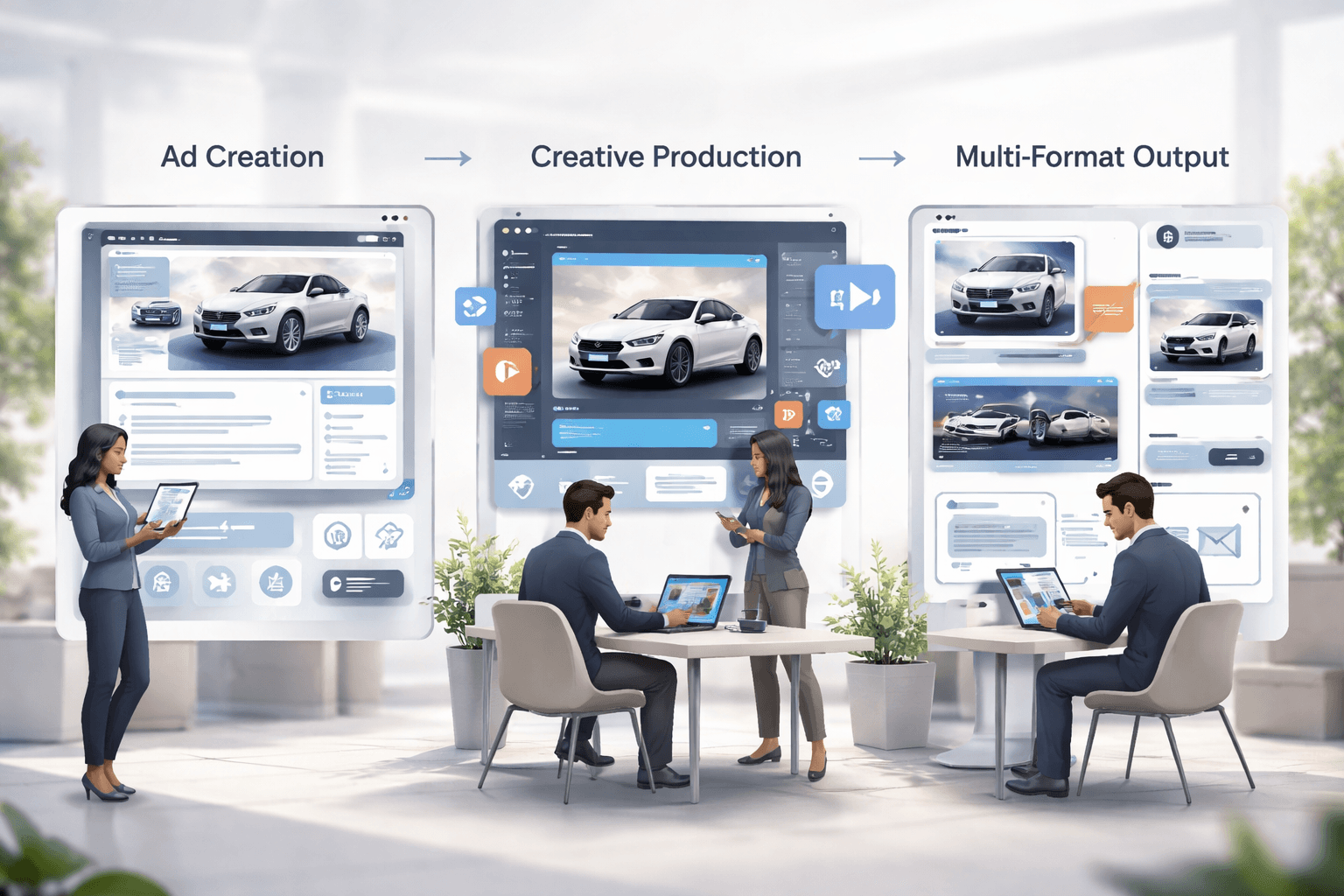 AI Visual Creatives for Dealership