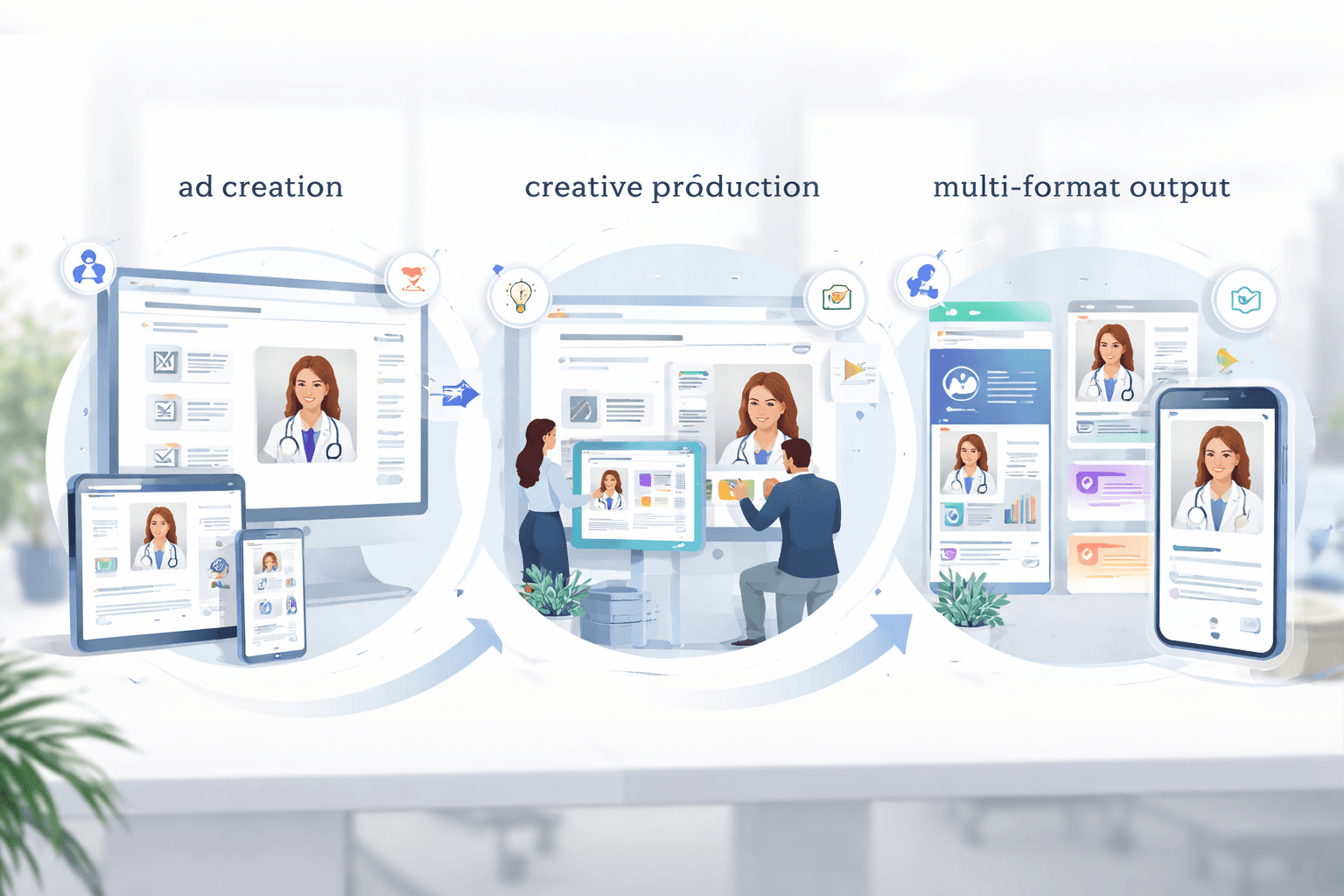 Clinics Input -> Ads