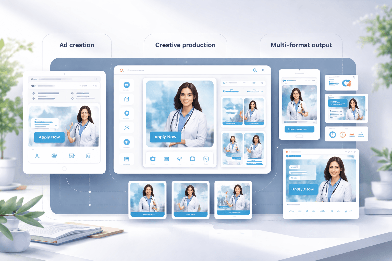 AI Visual Creatives for Clinics
