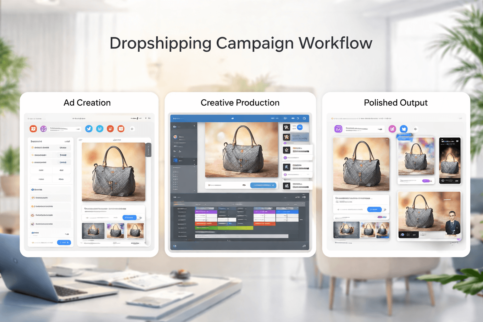 Dropshipping Input -> Ads
