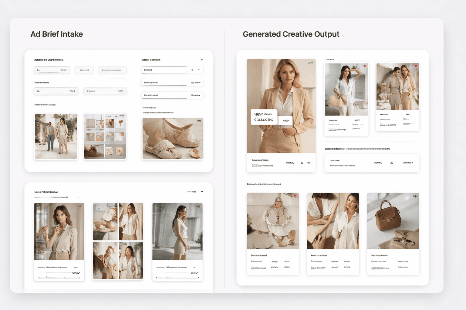 Fashion input workflow