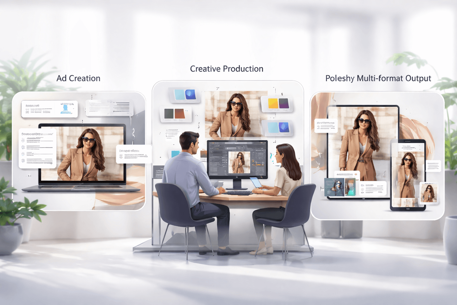 Fashion Input -> Ads