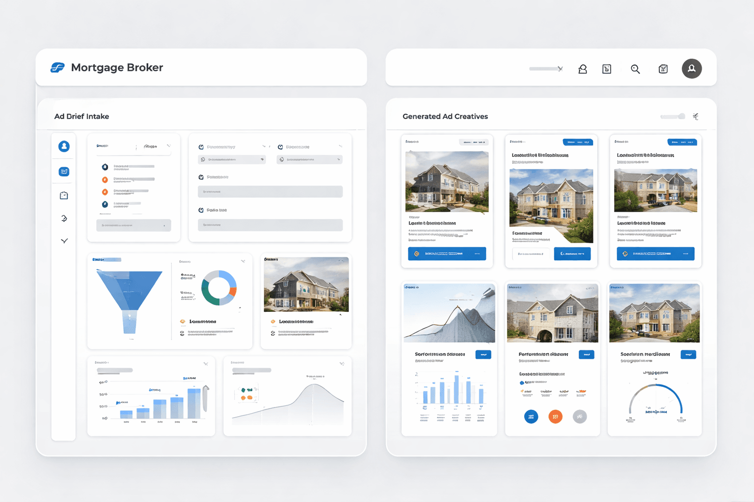Mortgage input workflow