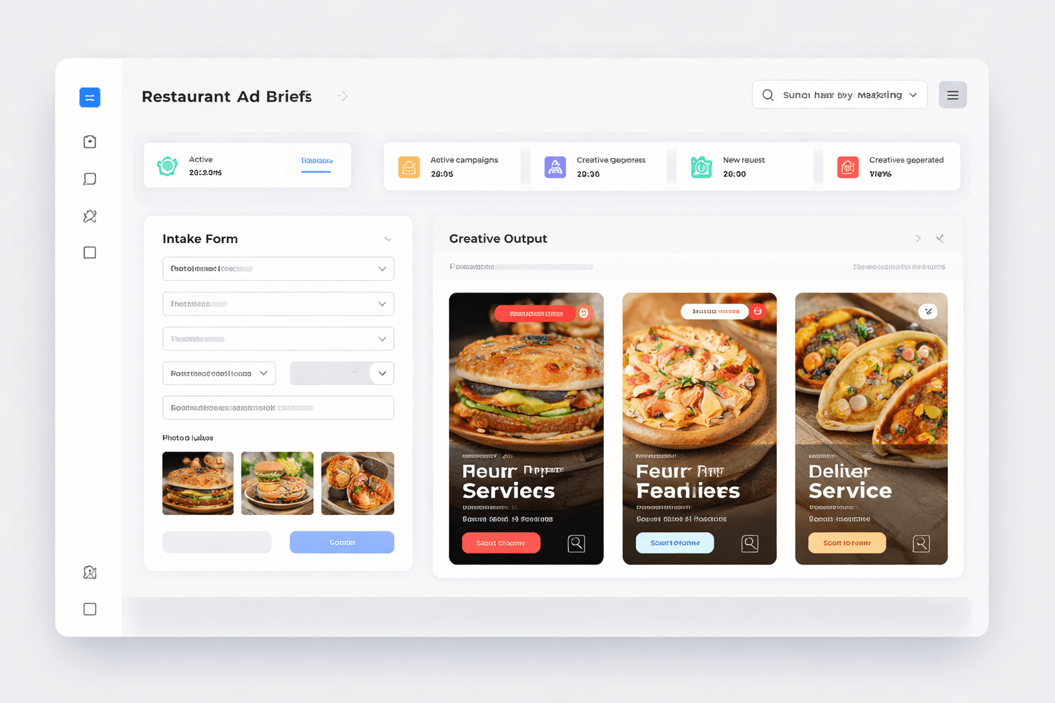 Restaurants input workflow