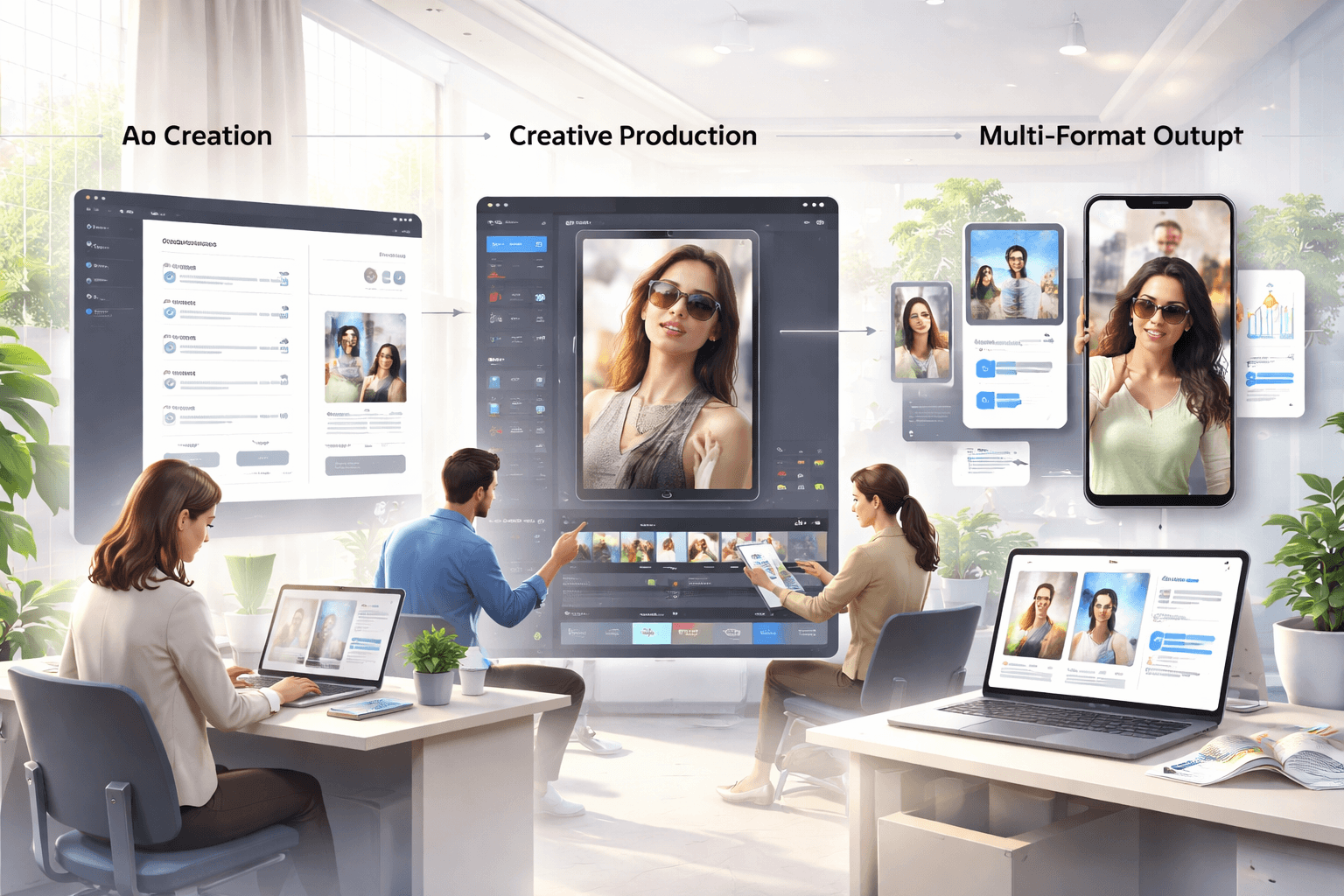 AI Visual Creatives for TikTok Ads