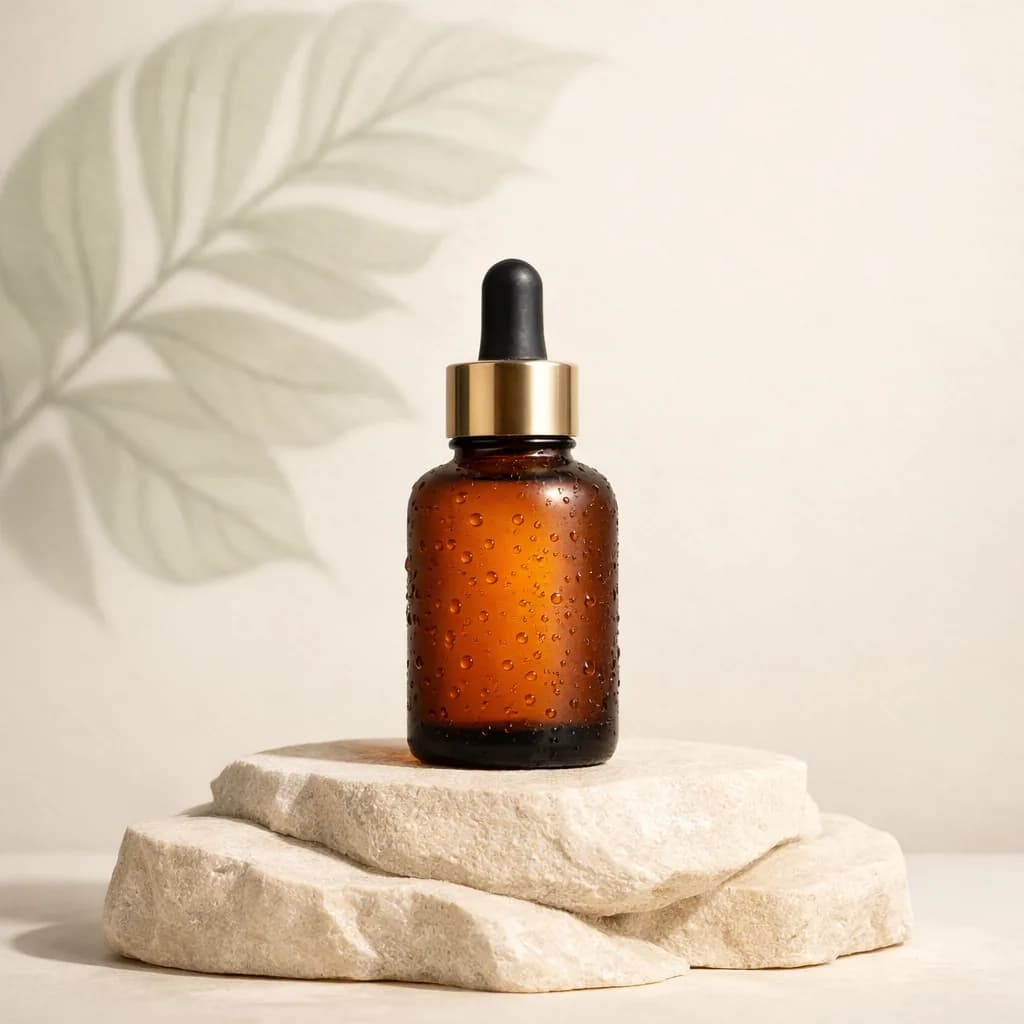 Luxury skincare product photo