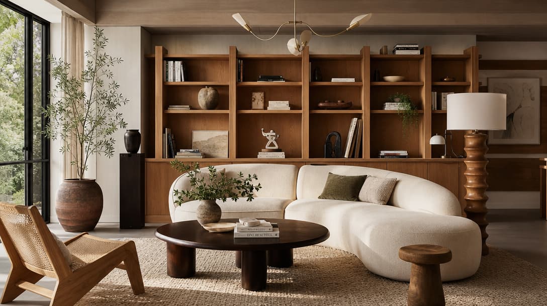 Interior scene used as a multimodal creative reference