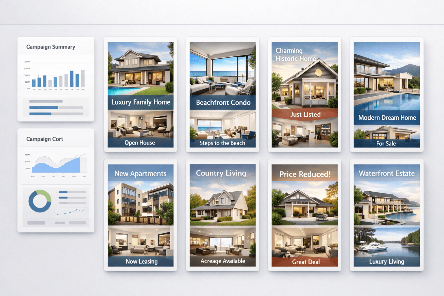 Real estate ad output preview