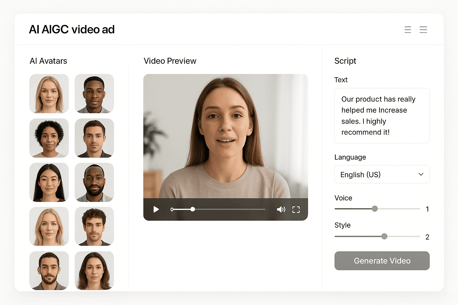 AI UGC Video Ads