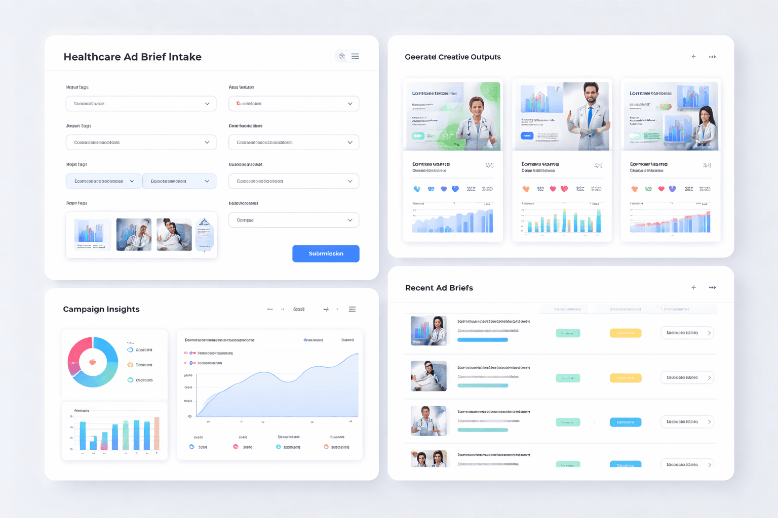 Healthcare Providers brief input workflow