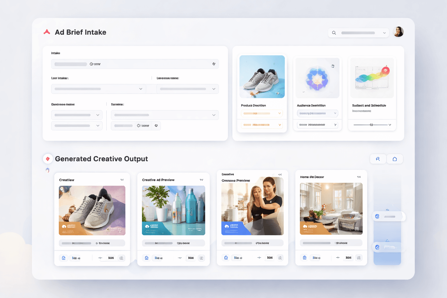 SaaS Companies brief input workflow