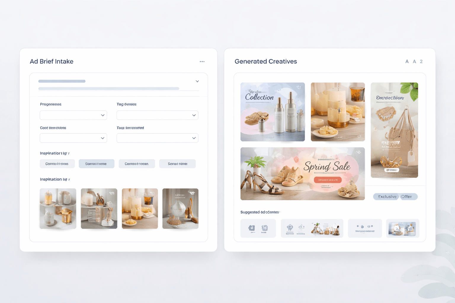 Shopify Stores brief input workflow