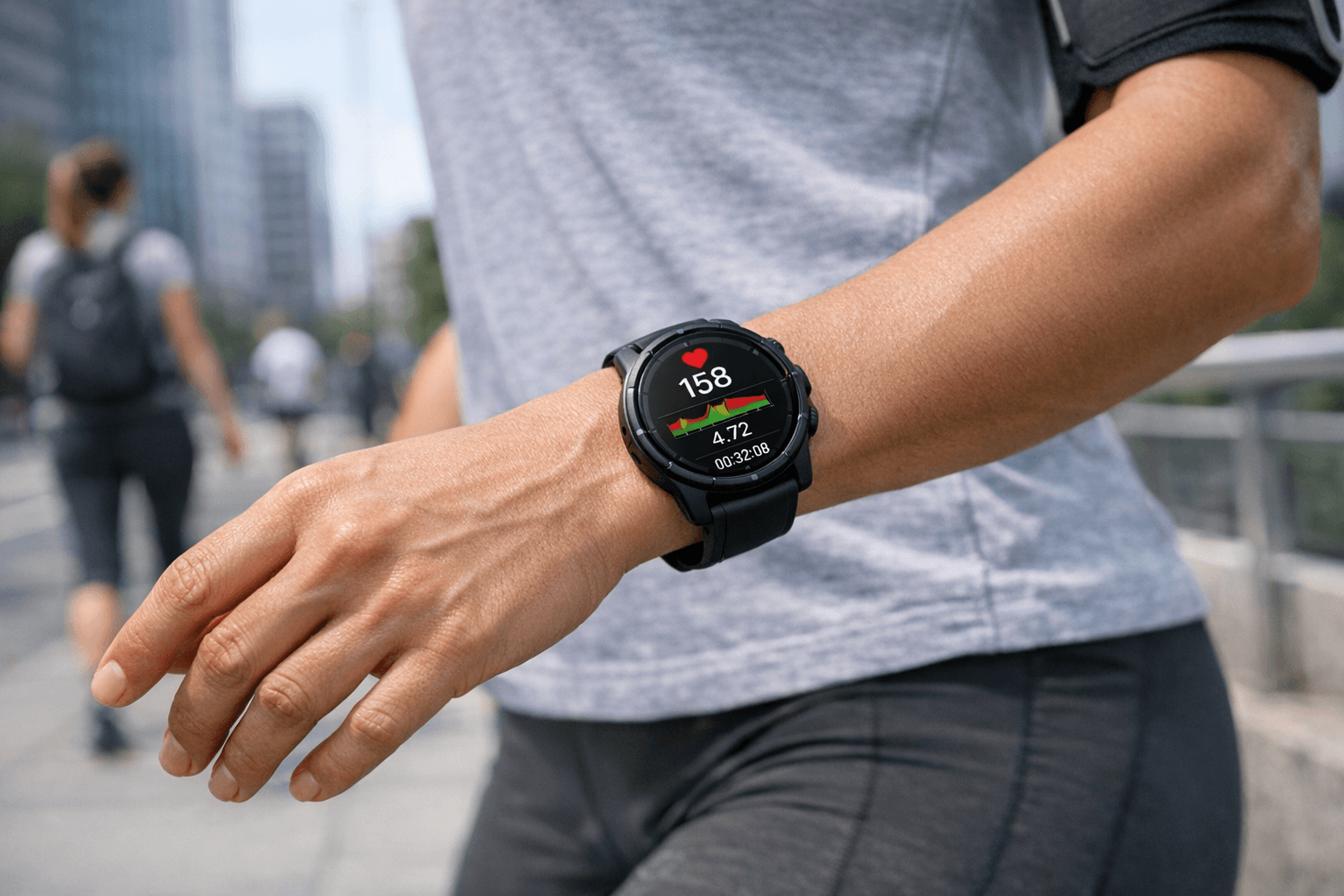 Electronics in-use frame for product demo video