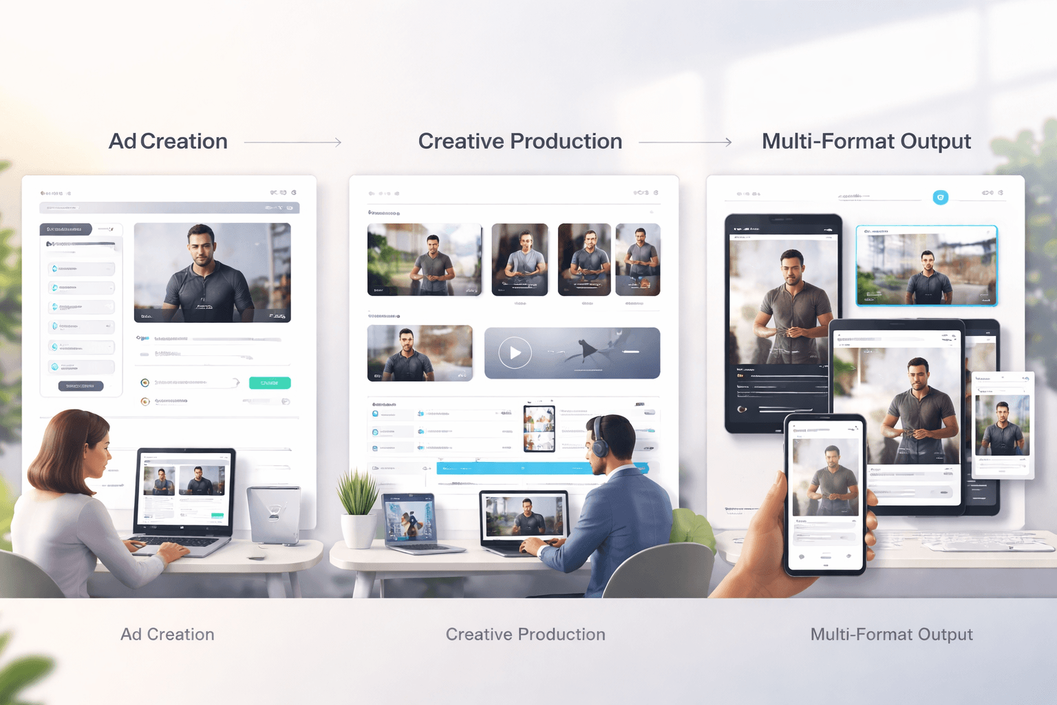 AI Visual Creatives for Coaching