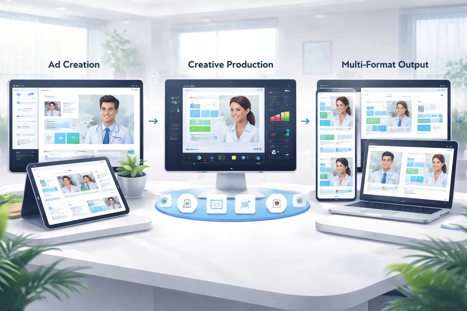 Dental Clinics Input -> Ads