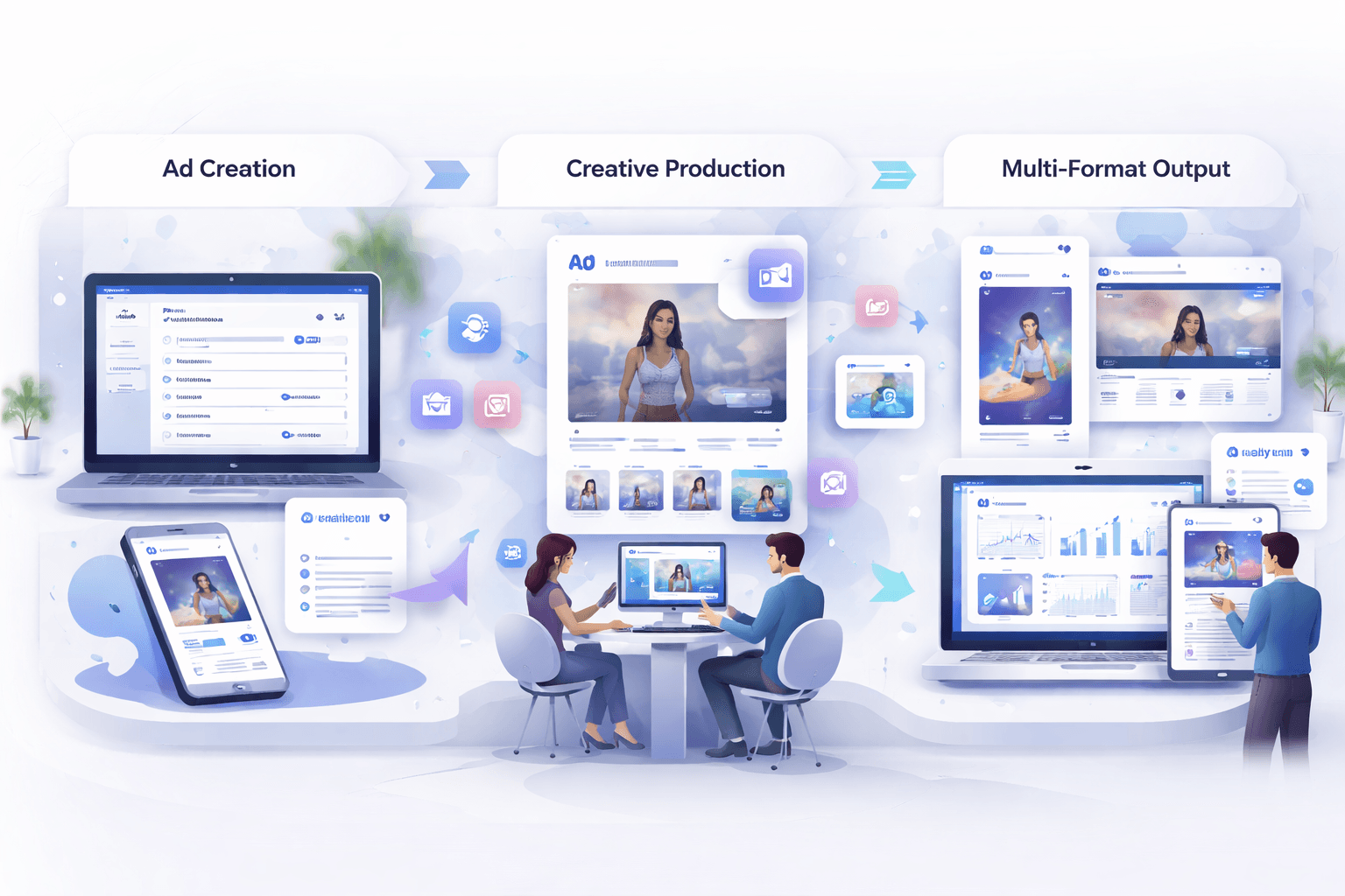 AI Visual Creatives for Facebook Ads