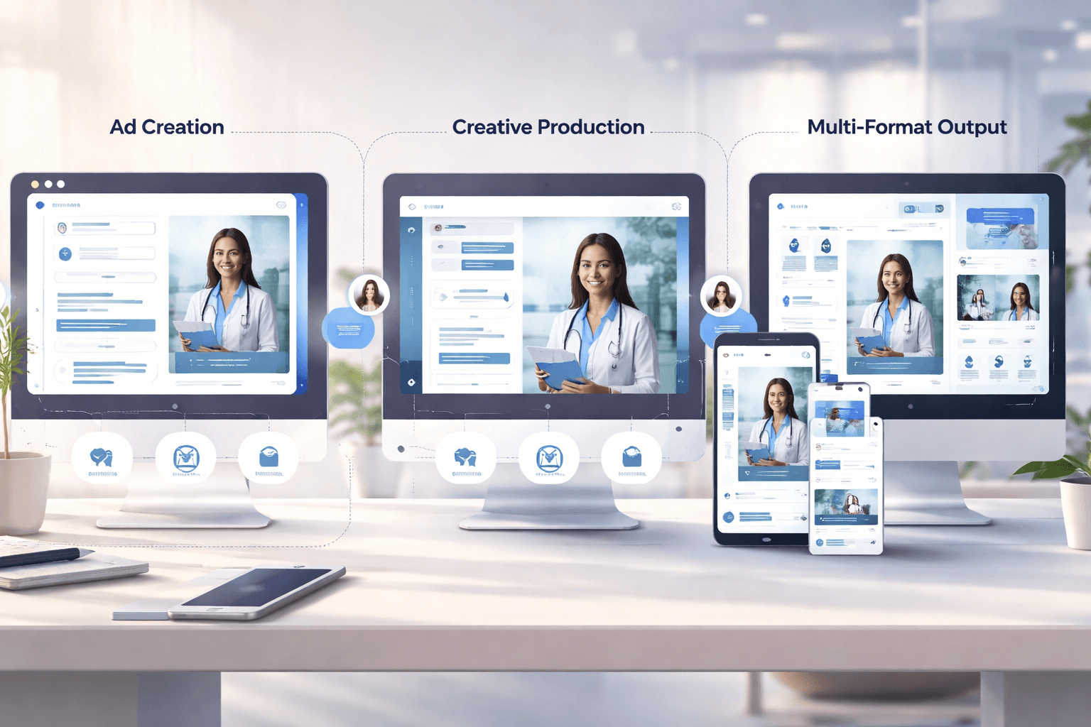 Multi-Platform Healthcare Ads