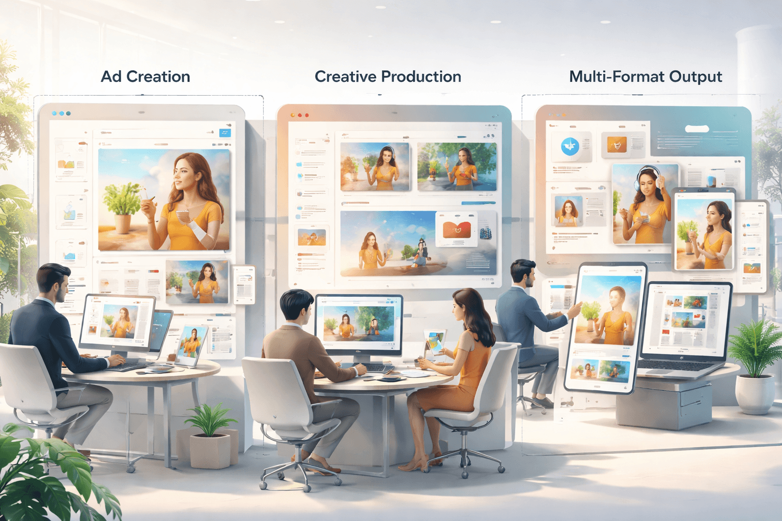 AI Visual Creatives for Agencies