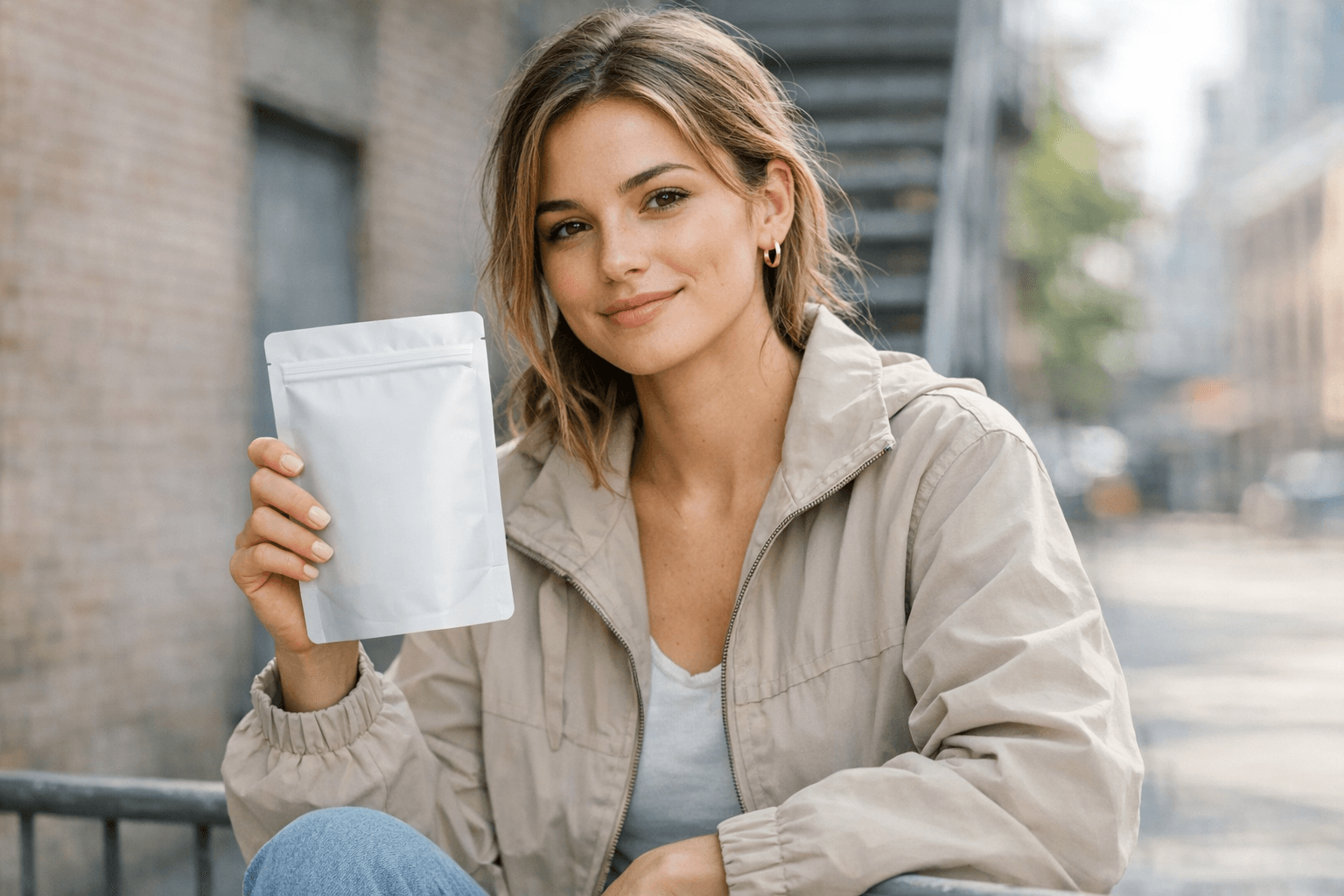 Lifestyle apparel product image for ecommerce campaigns